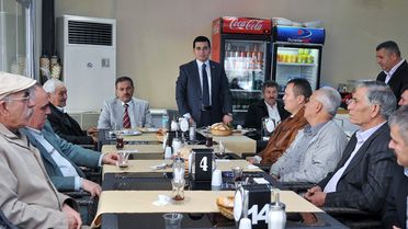 Tütüncü, İş Adamlarıyla Buluştu