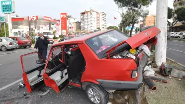 Nazilli'de Trafik Kazası; 5 Yaralı