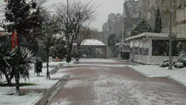 İstanbul'da Kar Güzelliği
