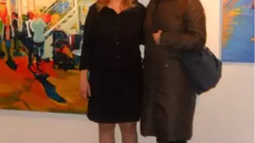 Ressam Fatma Öz Kişisel Sergisini Açtı