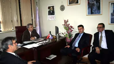 Sgk İl Müdürü Çalışkan Esnaf Odaları Birilğini Ziyaret Etti