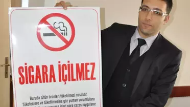 Sigara İçildiği Tespit Edilen 14 İş Yerine Para Cezası