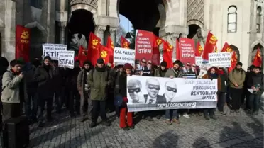 Beyazıt'ta Öğrenci Protestosu
