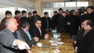 Başkan Ergün Hafsa Sultan Mahallesi'ne İmar Planını Anlattı