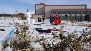 Dü'de Kar Üstünde Sema Gösterimi