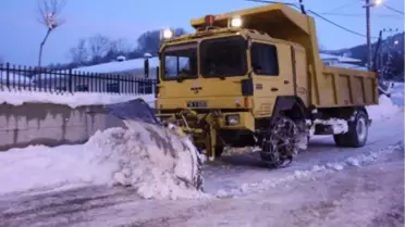 İnegöl Köylerinde Ulaşıma Kapalı Yol Kalmadı