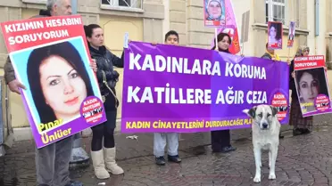 Kadın Cinayetlerini Durduracağız Platformu'ndan Eylem