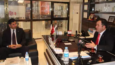 MHP'li Oğandan Çorum Tso'ya Ziyaret