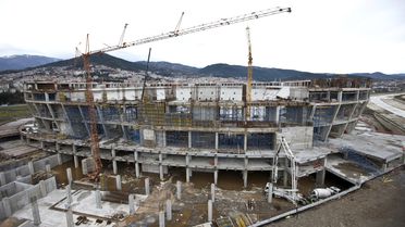 Timsah Arena İnşaatı Devam Ediyor
