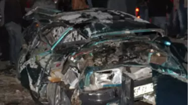 Artvin'de Trafik Kazası