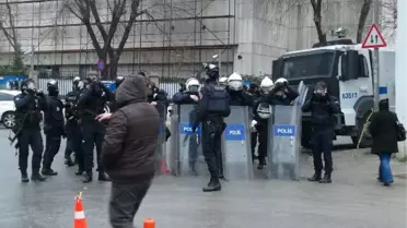 Vatan Caddesinde Eyleme Polis Müdahalesi