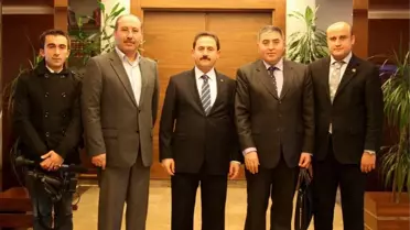 Ballı ve Özkaleli'den Vali Başköy'e Ziyaret