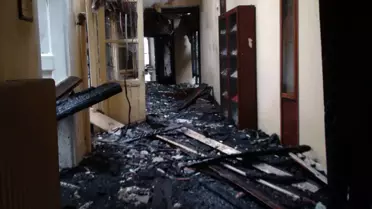 Galatasaray Üniversitesi'ndeki Yangın