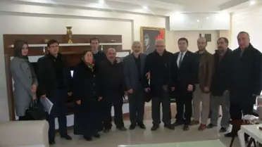 AK Parti İl Teskilatından Baro ve Kızılay Derneğine Ziyaret