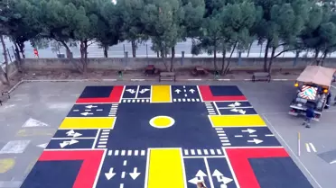 Büyükşehir'den Okullara Trafik Eğitim Parkı