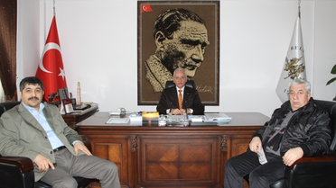 Çetin, Başkan Akkaya'yı Ziyaret Etti
