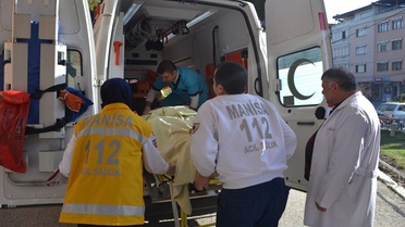 Kula'da Trafik Kazası, 1 Yaralı