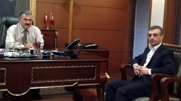 İHA Bölge Müdürü, Vali Ayyıldız'ı Ziyaret Etti