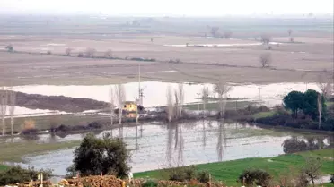 Taşkından En Az Etkilenen Koçarlı Ovası Oldu