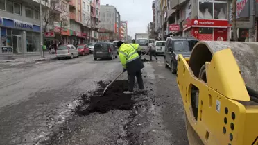Kapaklı'da Asfalt Onarım Çalışmaları Sürüyor