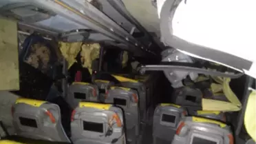 Malatya'da Yolcu Otobüsü Devrildi: 23 Yaralı