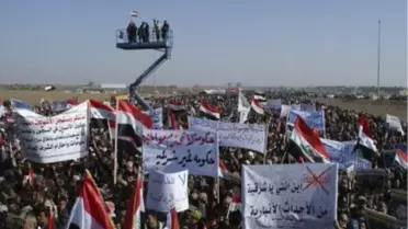 Irak'ta Cuma Gösterileri