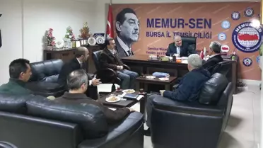 Sp'den Memur-Sen'e Destek Ziyareti
