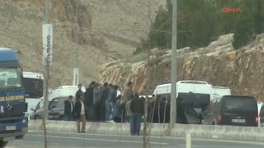 Mardin ) Bakan Güler'i Karşılama Konvoyunda Kazada Milletvekili Yaralandı
