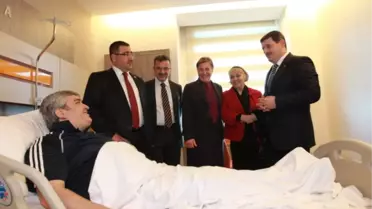 Kaflı'ya Geçmiş Olsun Ziyareti