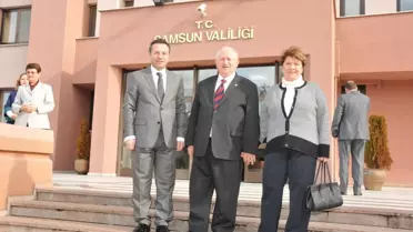 Metin İlyas Aksoy'dan Vali Aksoy'a Ziyaret
