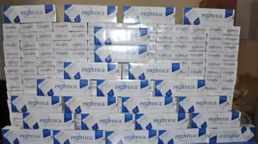 Bafra'da 2 Bin 200 Paket Kaçak Sigara Ele Geçti