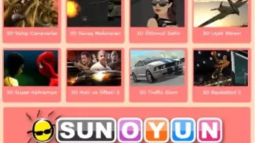 En İyi Oyunlar Sunoyun.com'da