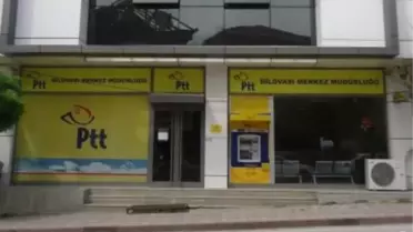 Dilovası PTT Şubesindeki Hırsızlık Olayı