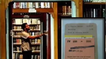 Ödünç Kitap 55 Yıl Sonra Kütüphaneye Döndü
