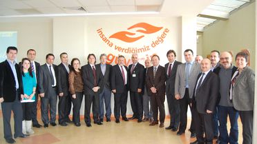 İzmirli Medya Yöneticileri Kent Hastanesi'nde