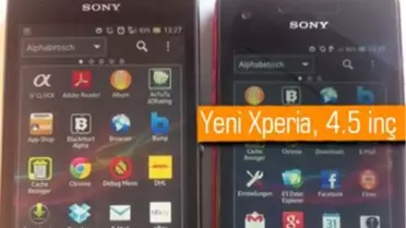 Sony'nin Yeni Yıldız Adayı Xperia Sp