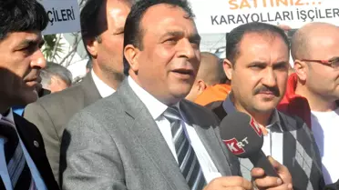 Yol-İş Sendikası'ndan Karayolları Önünde Açıklama