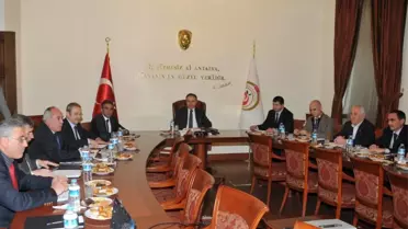 Osb Heyeti, Vali Altıparmak Başkanlığında Toplandı