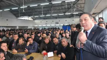 BMC'li İşçilerden MHP'ye Büyük İlgi