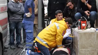 Babasına Müdahaleyi Gözyaşlarıyla İzledi