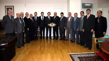 Suşehri İlçe Heyetinden, Rektör Kocacık'a Ziyaret