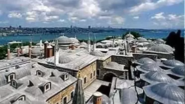 Topkapı Sarayı'ndaki Restorasyon Havadan Görüntülendi
