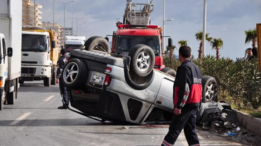 Alanya'da Trafik Kazası: 1 Ölü, 2 Yaralı