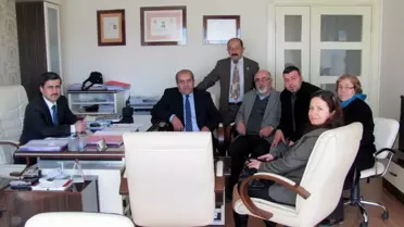 Hacı Bektaş Veli Derneği'nden Teşekkür Ziyareti