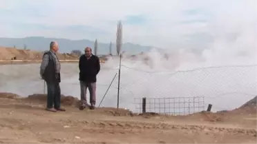 Alaşehir' de Sıcak Su Patlamaları Durduruldu