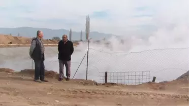 Alaşehir'de Sıcak Su Patlamaları Durduruldu