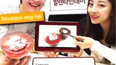 Galaxy Note'un Sevgililer Günü Sıcaklığı