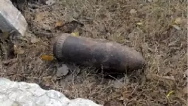 Silvan'da Hurdacıda Havan Topu Mermisi Bulundu