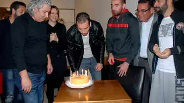 Adanaspor'da Merthan'a Doğum Günü Süprizi