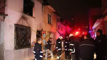 Bursa'da Yangın Faciası: 2 Si Çocuk 3 Kişi Öldü